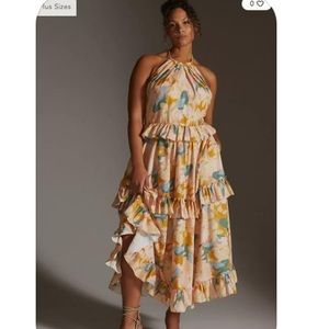 Plus halter dress NWOT